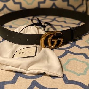 Men’s Gucci Belt - waist 32/34 - worn only 5 times